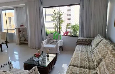 Apartamento com 4 quartos à venda na rua carmem miranda, 326, pituba, salvador, 130 m2 por r$ 900.000