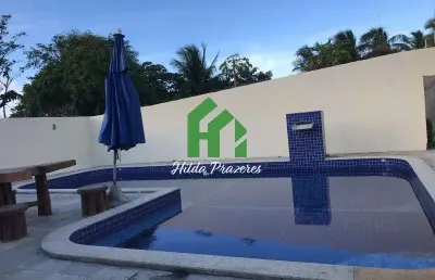 Casa em condomínio fechado com 5 quartos para alugar na rua ana c b dias, 23, miragem, lauro de freitas por r$ 6.000