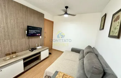 Apartamento 100% mobiliado, completo de móveis; região do coxipó