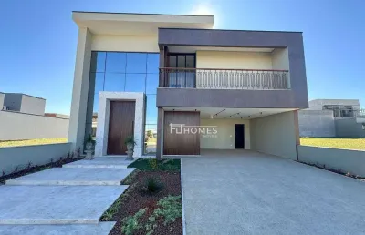 Sobrado com 3 dormitórios à venda, 320 m² por r$ 3.021.000 - condomínio dona maria josé - indaiatuba/sp