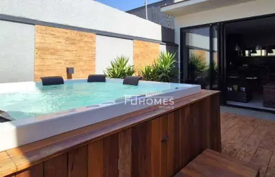Casa com 3 dormitórios à venda, 174 m² por r$ 1.700.000,00 - condomínio dona lucilla - indaiatuba/sp