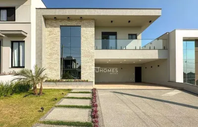 Sobrado com 3 dormitórios à venda, 246 m² por r$ 2.300.000,00 - condomínio jardins di roma - indaiatuba/sp