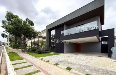 Sobrado com 4 dormitórios à venda, 444 m² por r$ 5.200.000,00 - condomínio maison du parc - indaiatuba/sp