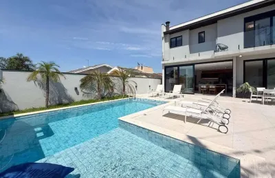 Sobrado com 4 dormitórios à venda, 447 m² por r$ 4.190.000,00 - condomínio santa clara - indaiatuba/sp