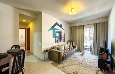 Apartamento para venda em teresópolis, bom retiro, 2 dormitórios, 1 suíte, 2 banheiros, 1 vaga