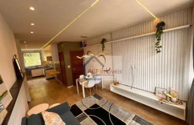Apartamento com 3 dormitórios à venda, 65 m² por r$ 330.000,00 - santa rosa - niterói/rj