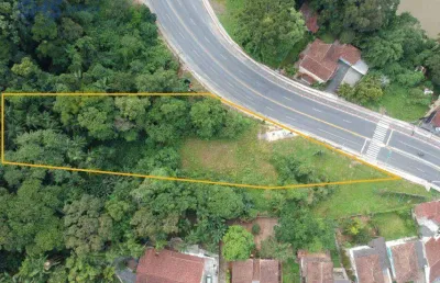 Terreno à venda, 3594 m² por r$ 1.500.000,00 - ponta aguda - blumenau/sc