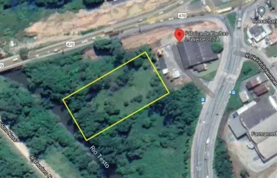 Terreno à venda, 6638 m² por r$ 3.900.000,00 - salto do norte - blumenau/sc