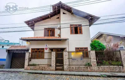 Casa com 3 dormitórios à venda, 482 m² por r$ 1.500.000,00 - petrópolis - blumenau/sc