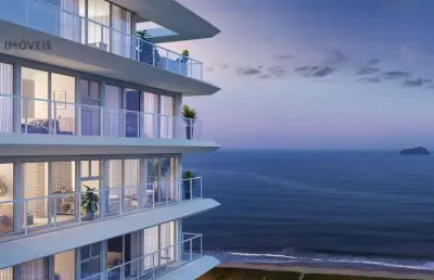 Apartamento com vista mar - 3 suítes - 194 m² - centro - balneário piçarras/sc