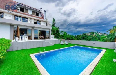 Casa com 3 suites à venda, 458 m² por r$ 1.990.000 - ponta aguda - blumenau/sc
