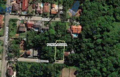 Terreno à venda na Rua Hamburg, 185, Ponta Aguda, Blumenau