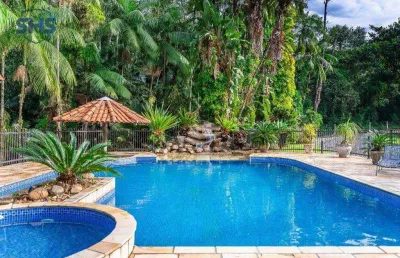 Casa com 8 dormitórios à venda, 1700 m² por r$ 7.000.000,00 - salto weissbach - blumenau/sc