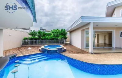 Casa em loteamento monitorado, com piscina e 5 dormitórios à venda, 452 m² por r$ 3.000.000 - itoupava norte - blumenau/sc
