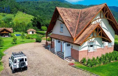 Casa com 2 dormitórios à venda, 355 m² por r$ 3.500.000,00 - testo alto - pomerode/sc