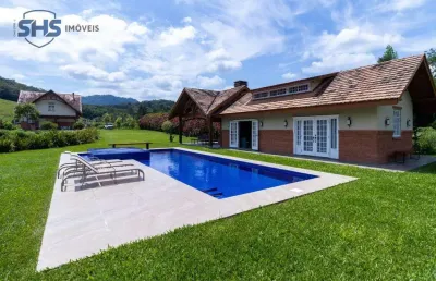 Sítio com 2 dormitórios à venda, 5536 m² por r$ 3.500.000,00 - testo alto - pomerode/sc