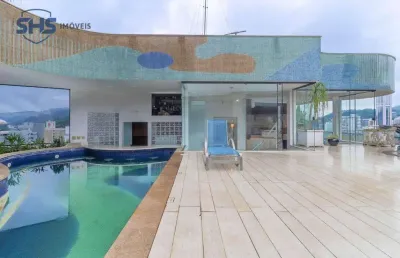 Apartamento com 5 dormitórios à venda, 450 m² por r$ 4.900.000,00 - jardim blumenau - blumenau/sc