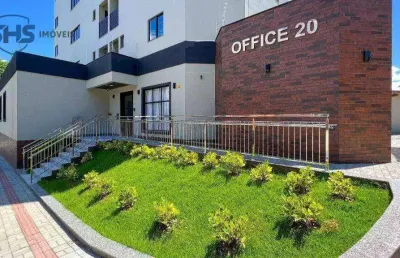 Sala para alugar com 41 m² - ponta aguda - blumenau/sc