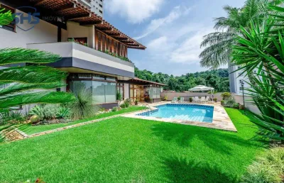 Casa com 4 suites à venda, 690 m² por r$ 4.900.000 - vila nova - blumenau/sc
