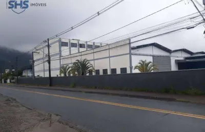 Galpão em blumenau para locação com 3900m² - água verde