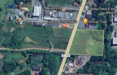 Terreno à venda, 14285 m² por r$ 8.000.000,00 - itoupava central - blumenau/sc