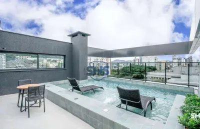 Apartamento com 1 dormitório à venda, 34 m² por r$ 375.000,00 - centro (blumenau) - blumenau/sc