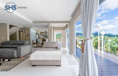 Casa com 4 dormitórios à venda, 312 m² por r$ 3.390.000,00 - centro - pomerode/sc