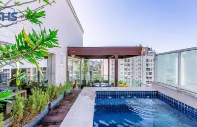 Belíssima cobertura com 3 suítes à venda, 228 m² por r$ 2.300.000 - victor konder - blumenau/sc