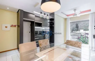 Apartamento com 2 dormitórios para alugar, 54 m² por r$ 2.527,00/mês - boa vista - blumenau/sc