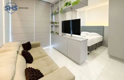 Apartamento com 1 dormitório à venda, 36 m² por r$ 430.000,00 - victor konder - blumenau/sc