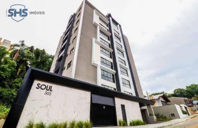 Apartamento com 2 dormitórios à venda, 68 m² por r$ 525.000,00 - itoupava seca - blumenau/sc