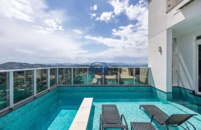 Cobertura duplex com 5 suites à venda, 956 m² por r$ 14.000.000 - victor konder - blumenau/sc