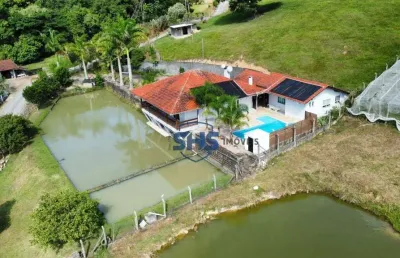 Sítio com 2 dormitórios à venda, 5000 m² por r$ 1.200.000,00 - albertina - rio do sul/sc