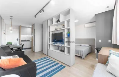 Apartamento com 1 dormitório para alugar, 47 m² por r$ 2900,00 aluguel - velha - blumenau/sc