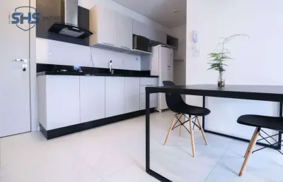 Apartamento com 1 dormitório para alugar, 35 m² por r$ 3.270,00/mês - victor konder - blumenau/sc