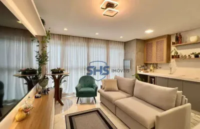 Apartamento com 3 dormitórios à venda, 88 m² por r$ 780.000,00 - velha - blumenau/sc