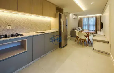 Apartamento com 2 dormitórios para alugar, 52 m² por r$ 5.350,00/mês - velha - blumenau/sc