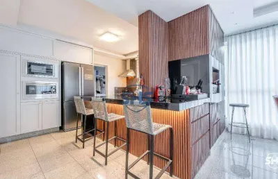 Apartamento com 3 dormitórios para alugar, 218 m² por r$ 13.490,00/mês - jardim blumenau - blumenau/sc
