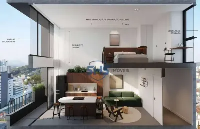 Apartamento com 1 dormitório à venda, 46 m² por r$ 516.000,00 - vila nova - blumenau/sc