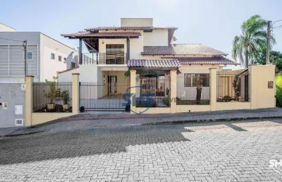 Casa com 4 dormitórios para alugar, 304 m² por r$ 7.750,00/mês - itoupava norte - blumenau/sc