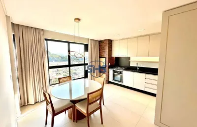 Apartamento mobiliado com 2 suítes à venda, 70 m² por r$ 795.000 - itoupava seca - blumenau/sc