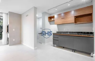 Apartamento com 1 dormitório para alugar, 43 m² por r$ 2.640,00/mês - itoupava seca - blumenau/sc