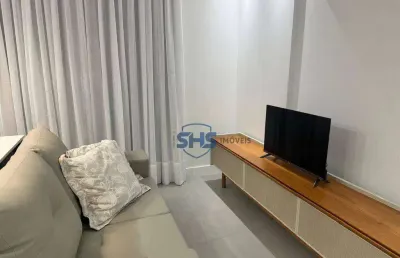 Apartamento com 1 dormitório para alugar, 94 m² por r$ 3.440,00/mês - velha - blumenau/sc