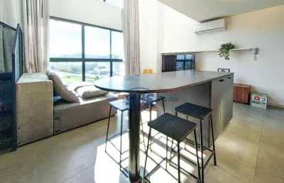 Apartamento com 1 dormitório para alugar, 60 m² por r$ 3.710,00/mês - itoupava seca - blumenau/sc