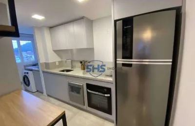 Apartamento com 2 dormitórios para alugar, 63 m² por r$ 4.630,00/mês - centro - blumenau/sc