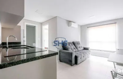 Apartamento com 1 dormitório para alugar, 32 m² por r$ 2.740,00/mês - boa vista - blumenau/sc