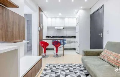 Apartamento com 1 dormitório para alugar, 30 m² por r$ 2.426,00/mês - centro (blumenau) - blumenau/sc