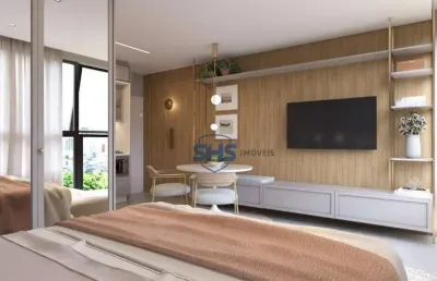 Apartamento com 1 dormitório à venda, 27 m² por r$ 318.000,00 - velha - blumenau/sc