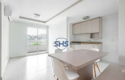 Apartamento com 2 dormitórios para alugar, 54 m² por r$ 2.230,00/mês - água verde - blumenau/sc