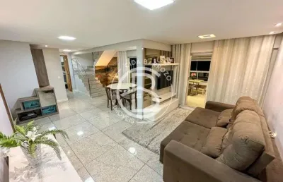 Cobertura a venda de 4 quartos e 3 suítes em jardim camburi